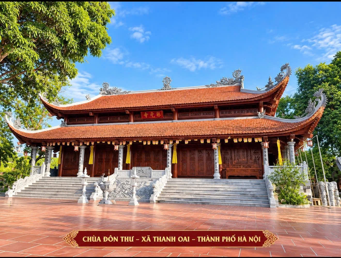 ảnh toàn cảnh Chùa Đôn Thư