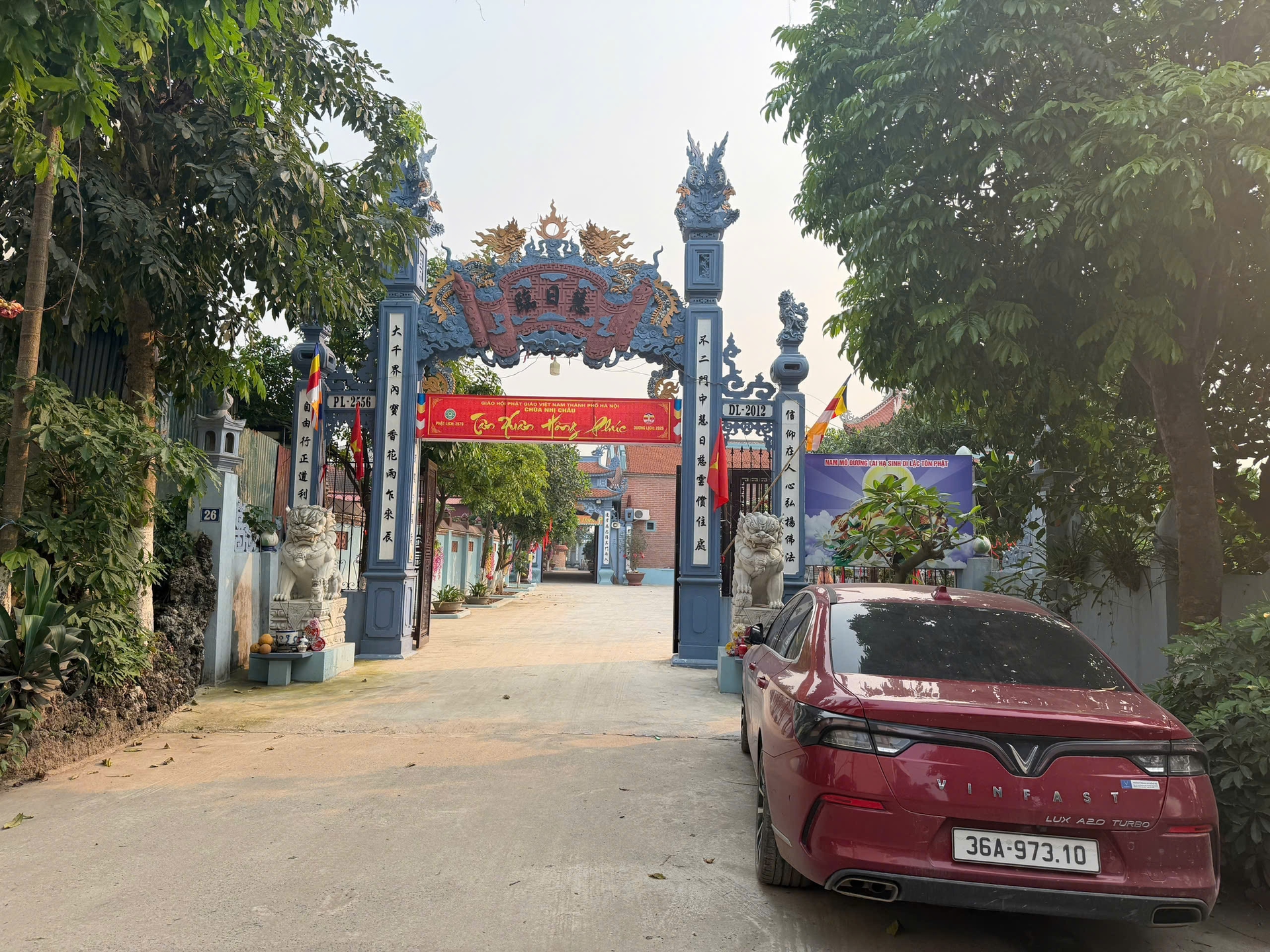 ảnh toàn cảnh CHÙA NHỊ CHÂU