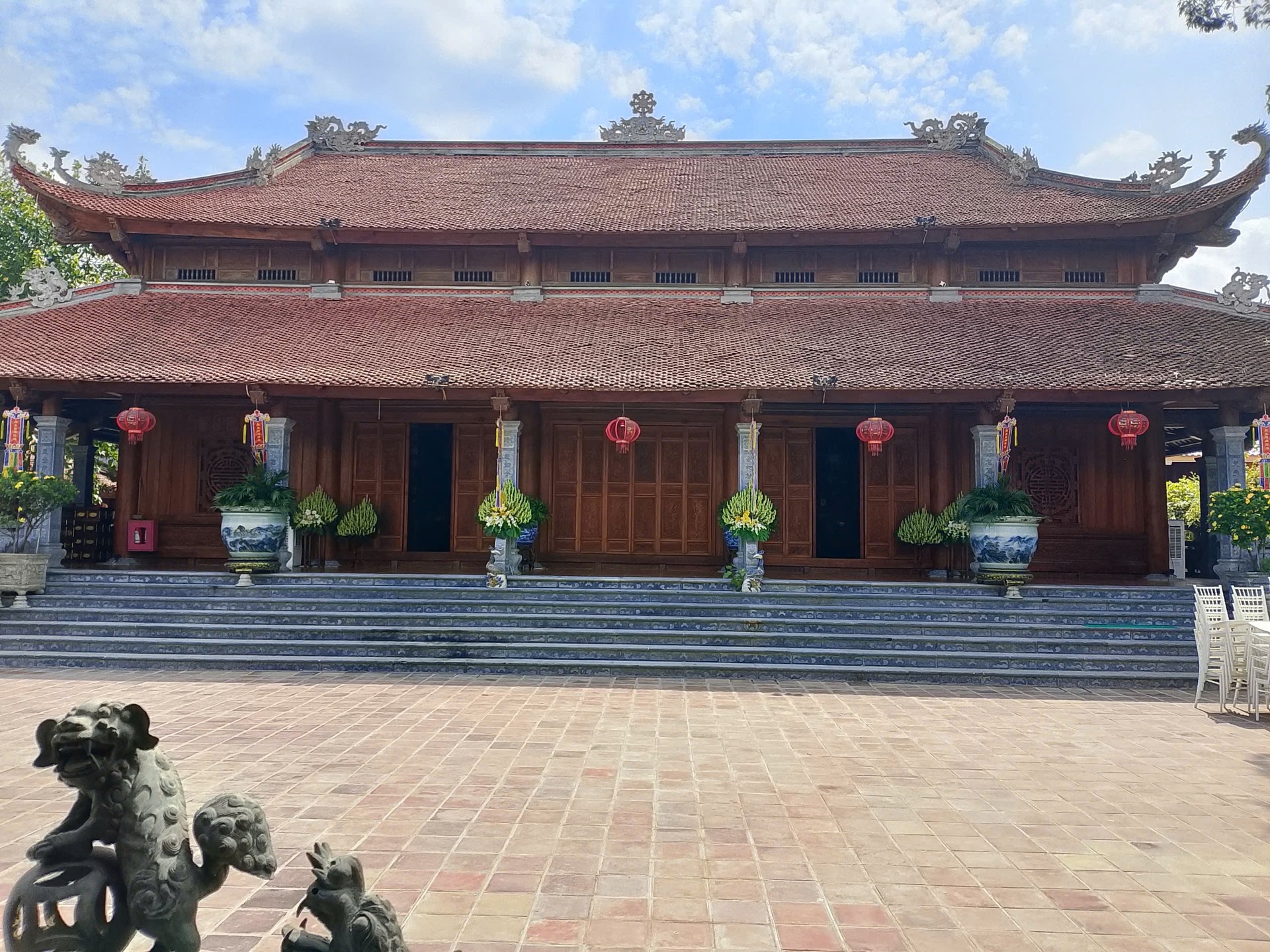 ảnh toàn cảnh Chùa Khoan Tế (Cự Đà)