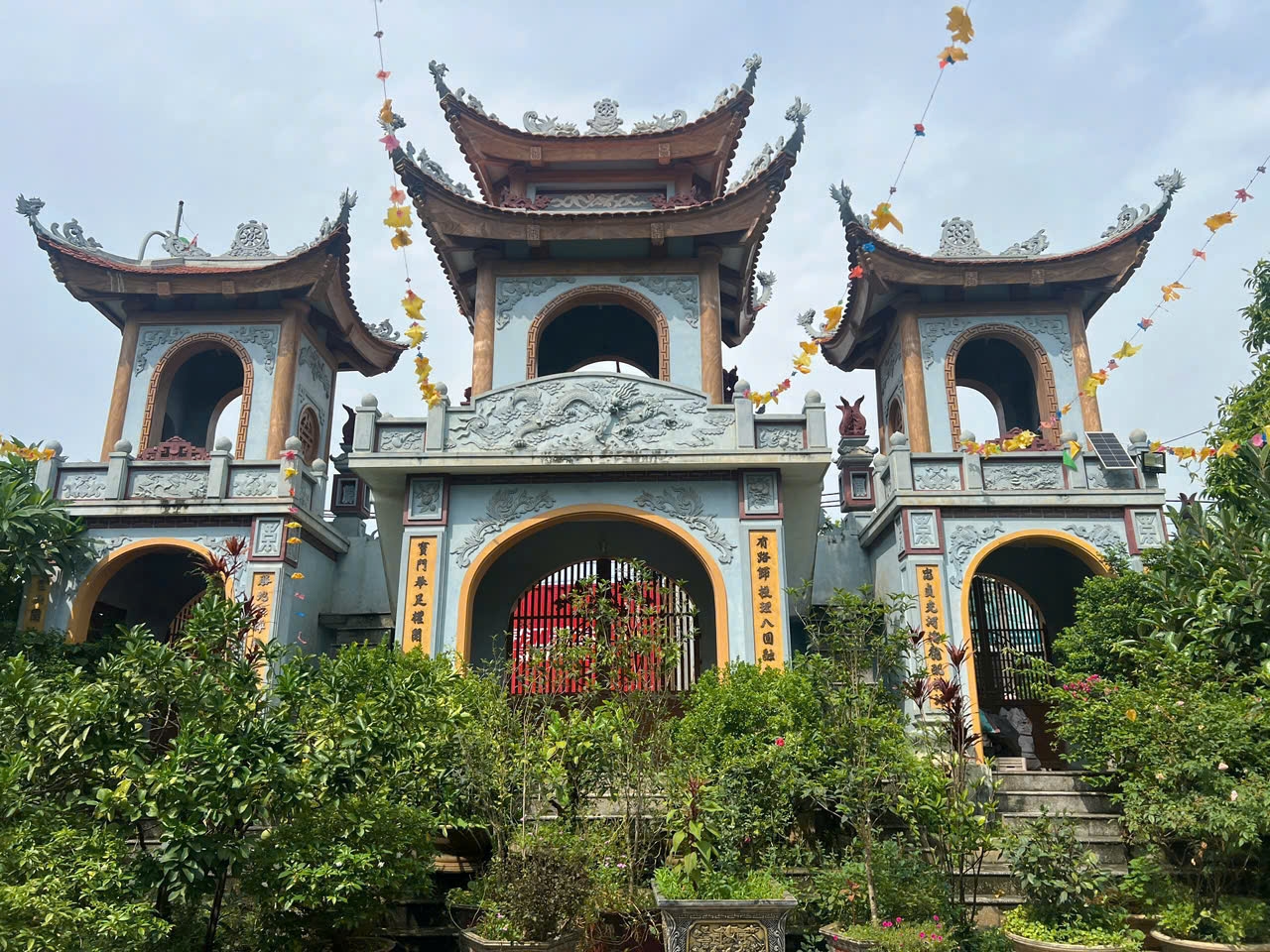 ảnh toàn cảnh Chùa Đinh Xuyên