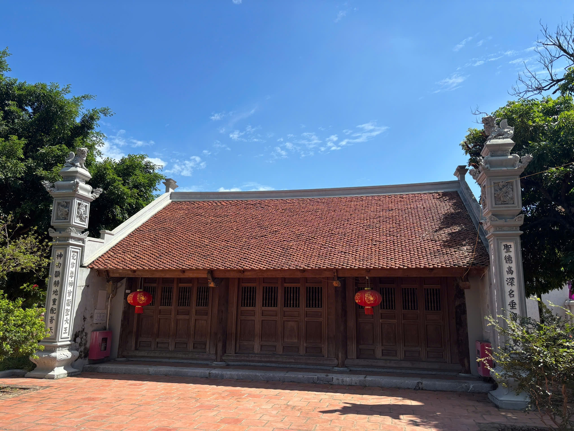 ảnh toàn cảnh Di tích Nghè Dương Đình
