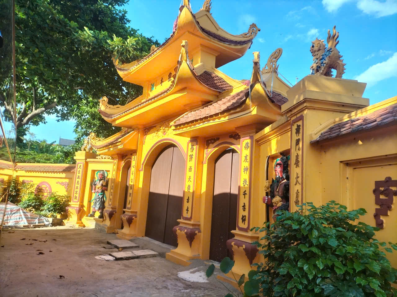 ảnh toàn cảnh Chùa Yên Bình, xã Gia Lâm
