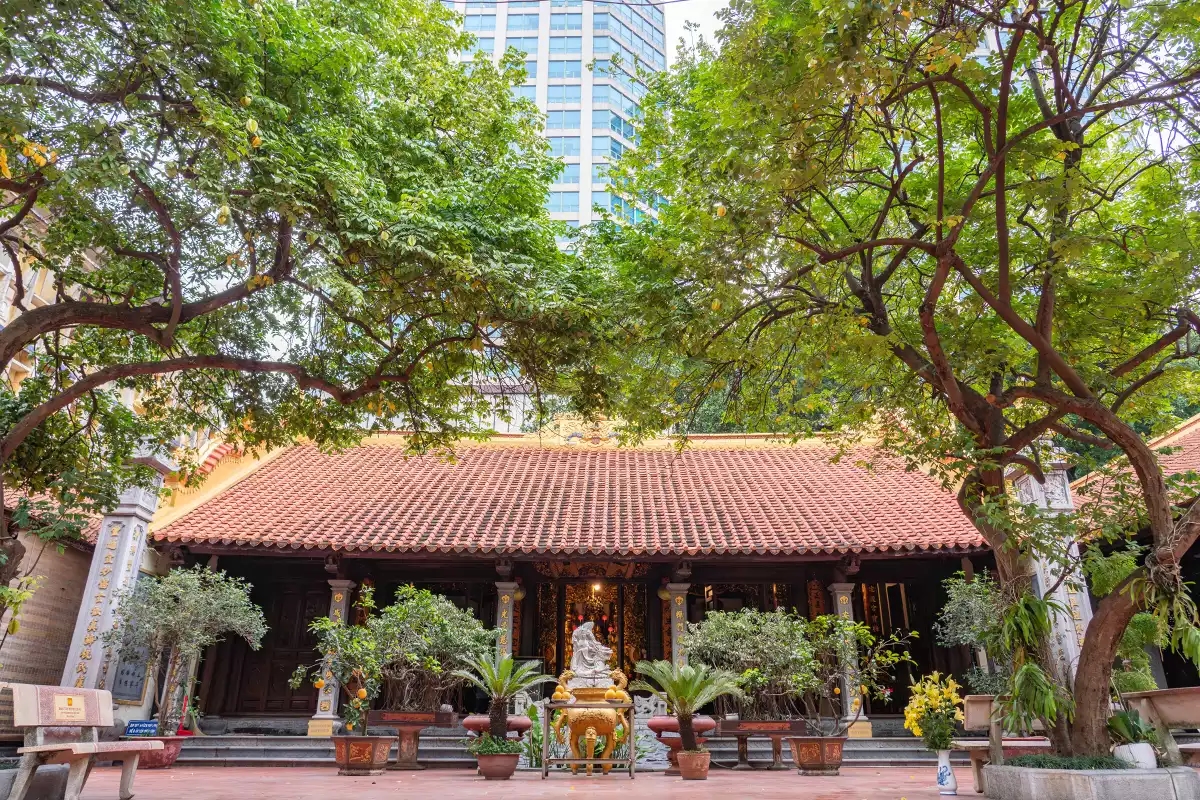 ảnh toàn cảnh Chùa Vân Hồ